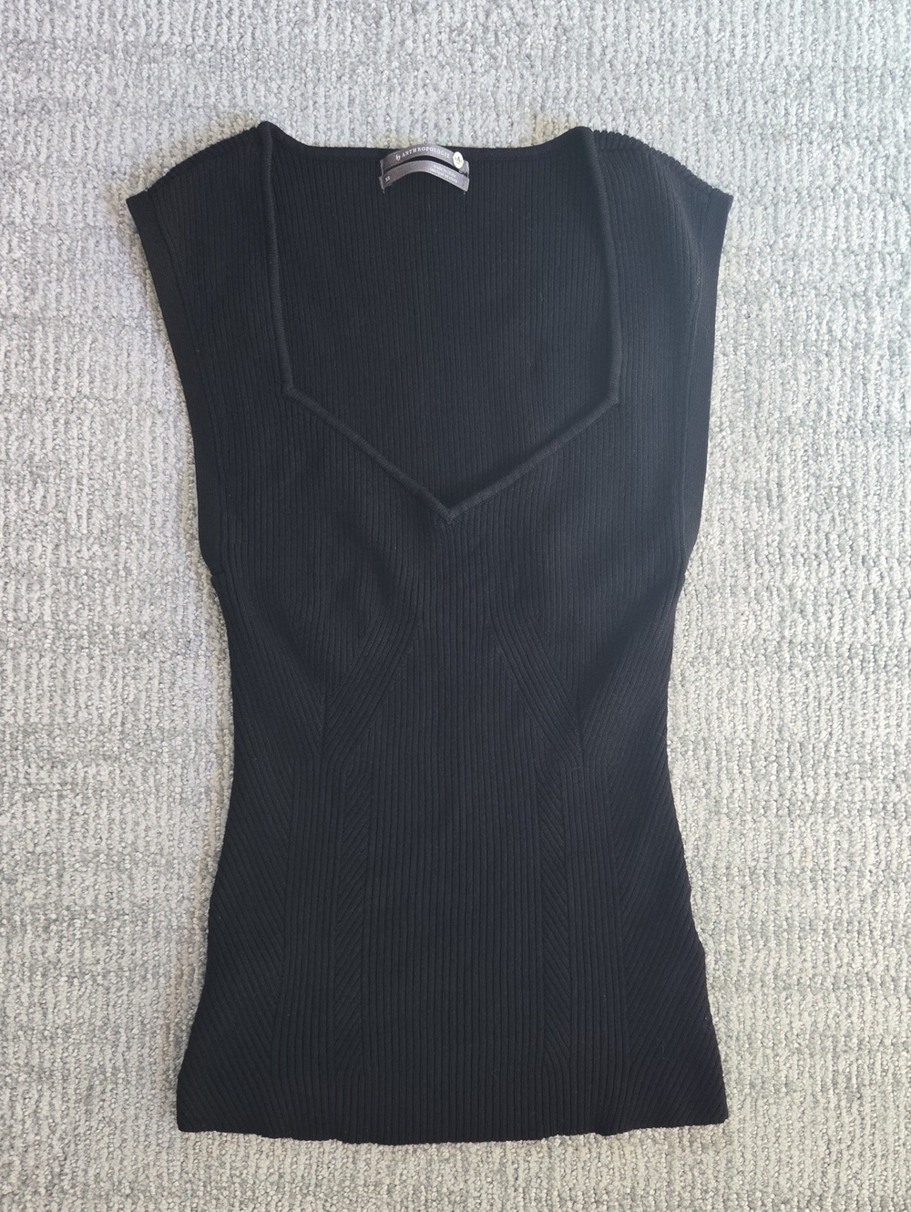 Black Anthropologie Top